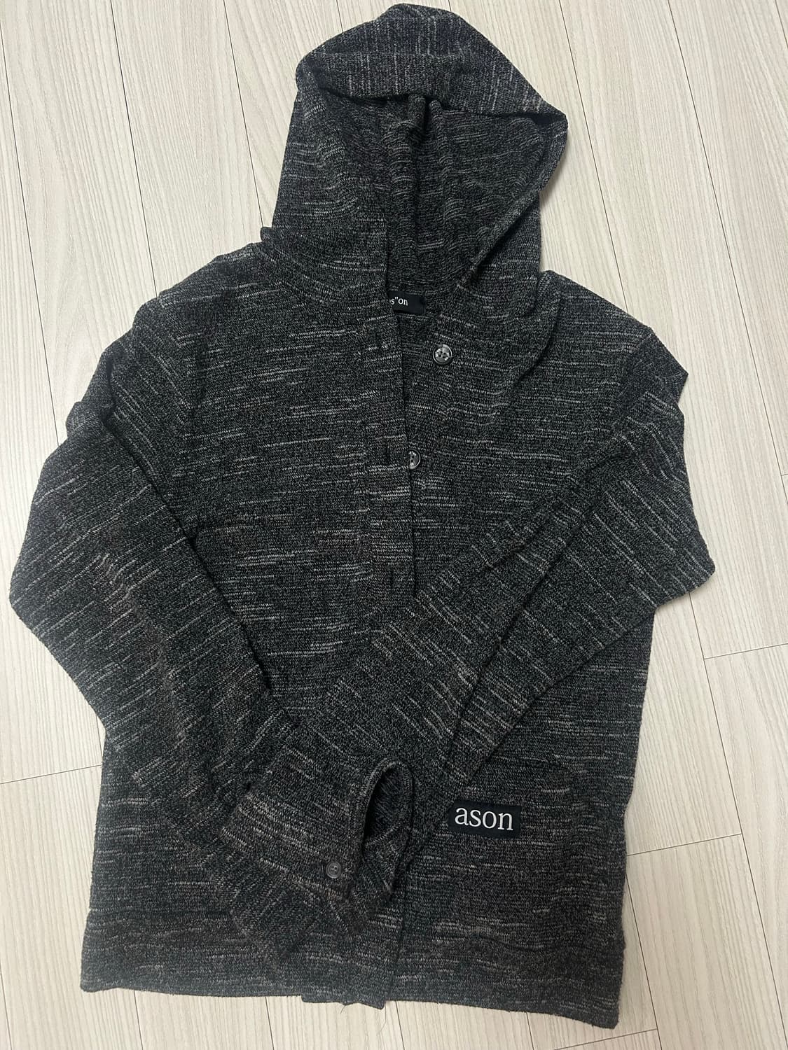 ason 차콜가디건 상품이미지1