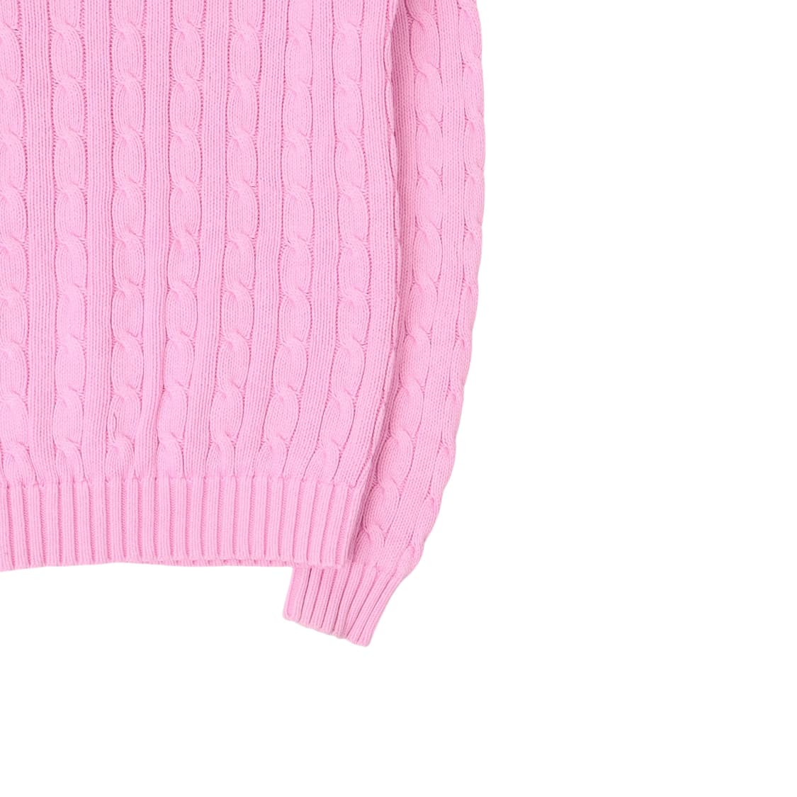 폴로 랄프로렌 라이트 핑크 케이블 니트 상품이미지7