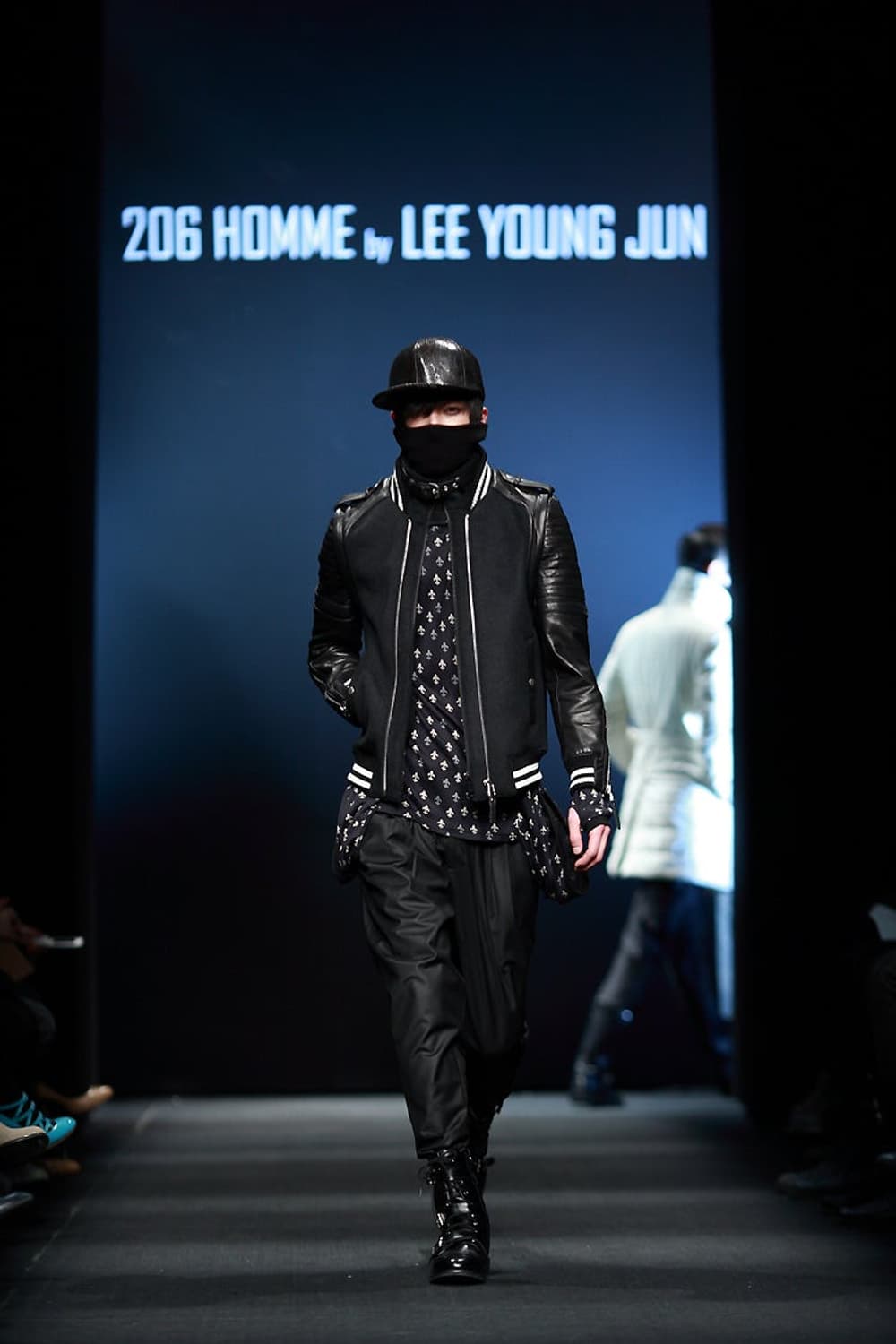 206옴므 최고가 컬렉션 양가죽 스타디움 바시티 상품이미지5