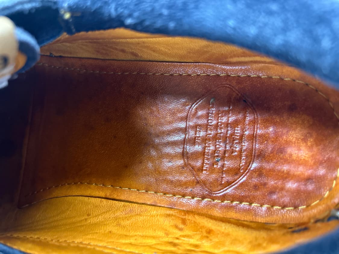 VISVIM 비즈빔 네이비 아메리카나덱 포크 슈즈 9 상품이미지6