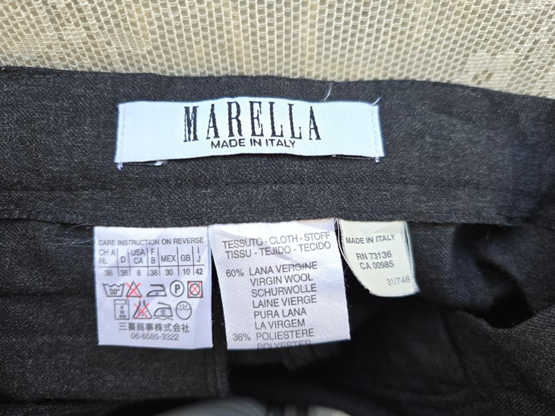 90s 막스마라 마렐라 울 슬렉스 (made in italy) 상품이미지6