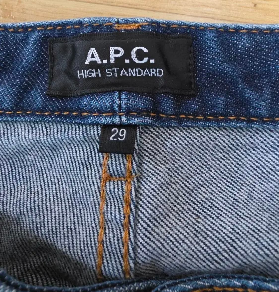 아페쎄(A.P.C.) 하이스탠다드 데님 팬츠 (29) 상품이미지3