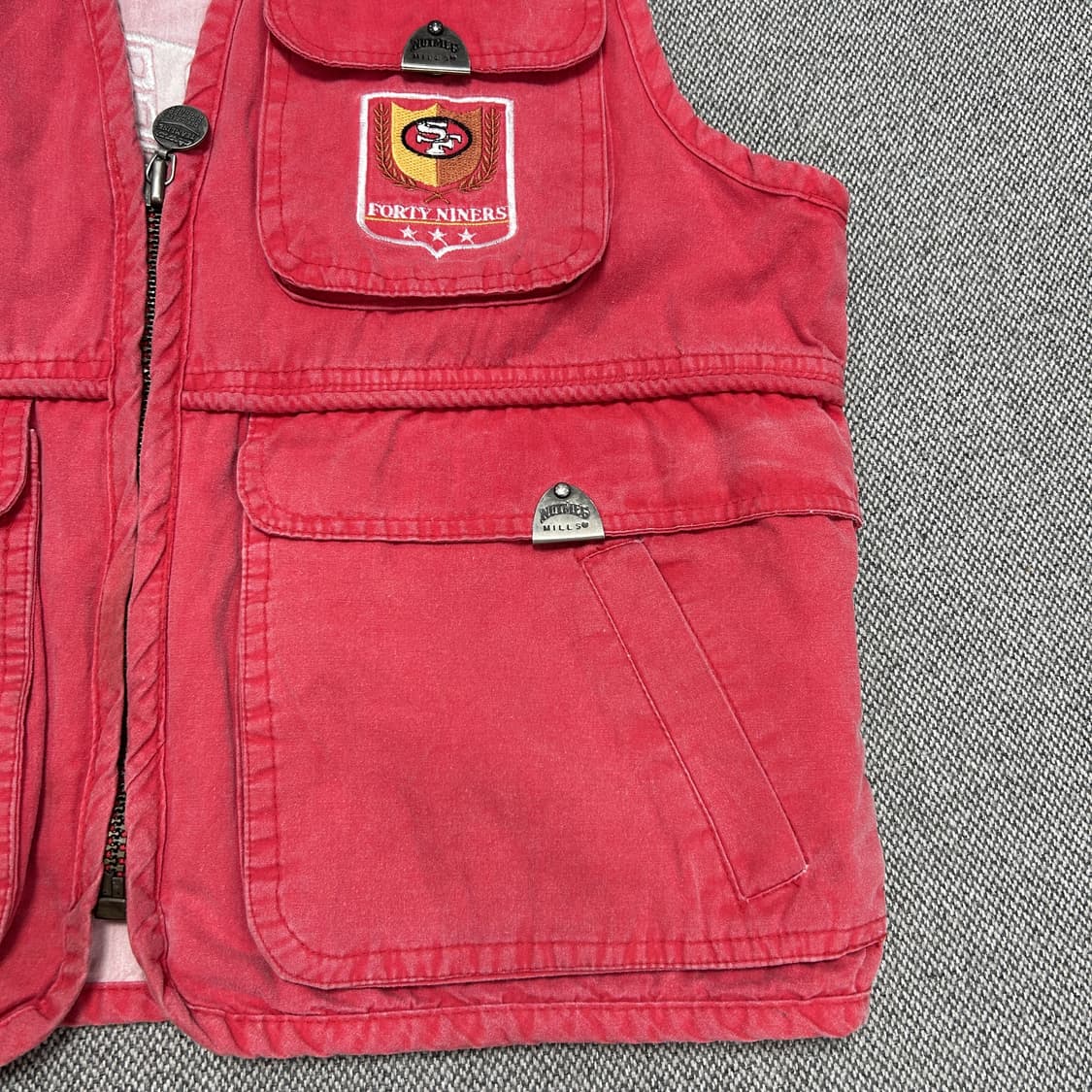 NFL 빈티지 포티나이너스 피싱베스트(L) 상품이미지3