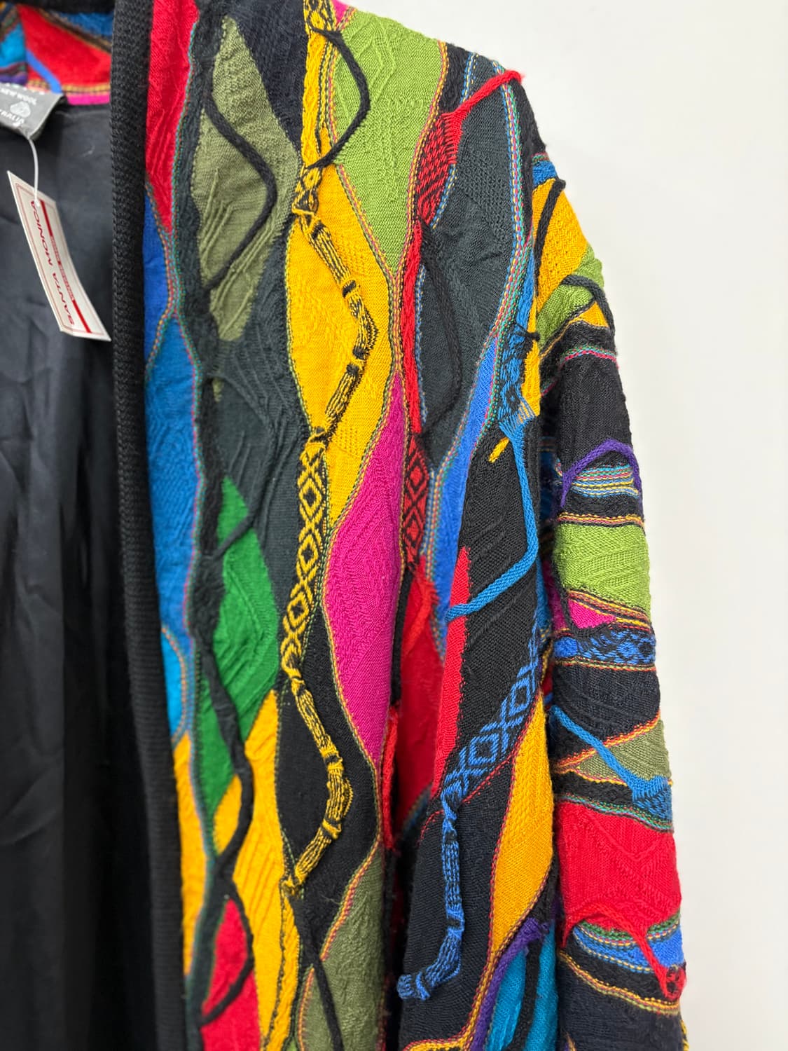 쿠지 오스트레일리아 케이블 니트 롱 가디건 A3147 상품이미지3