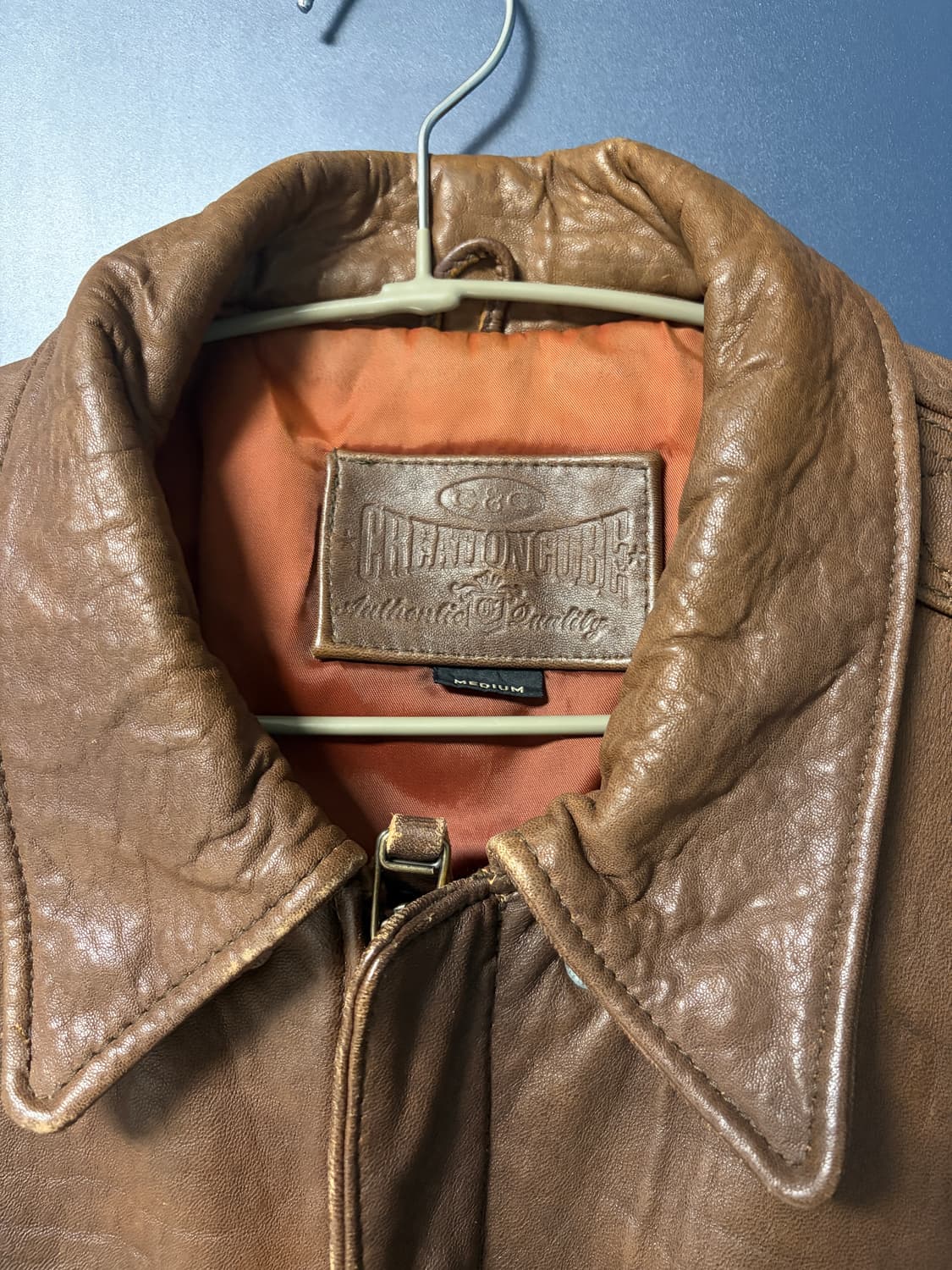 애프터먼데이 빈티지 리얼 레더 양가죽 자켓 상품이미지2