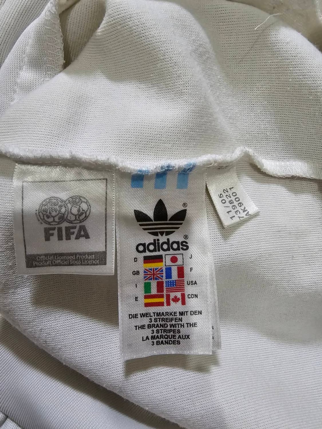 아디다스 희귀 성조기 미국 USA 화이트 트랙탑 져지집업 105~110 상품이미지6