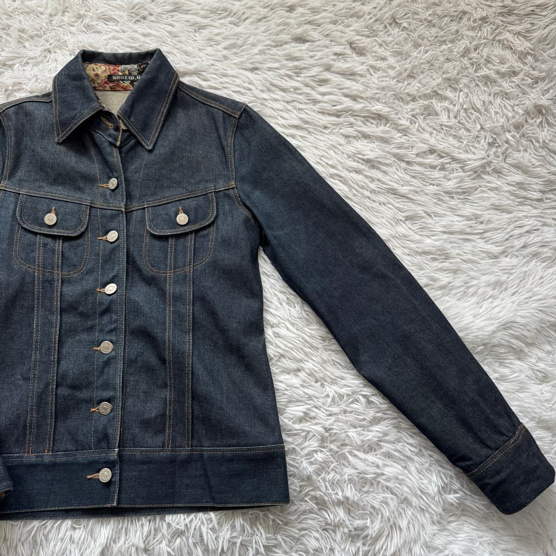 SHREWG 일본빈티지 데님 자켓 니들스맛 청자켓 캐피탈맛 M 39 상품이미지3