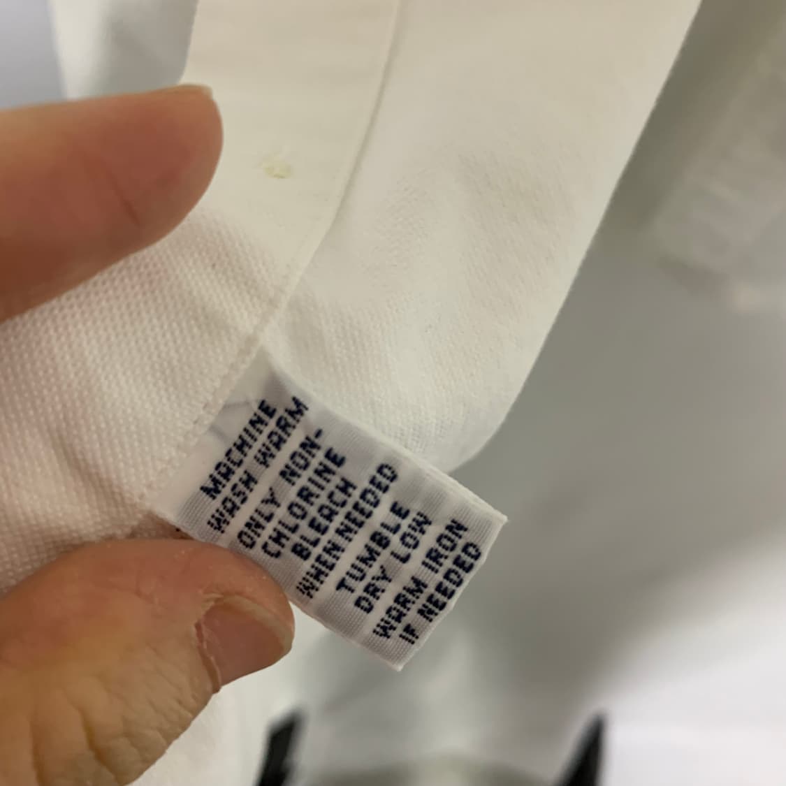 폴로랄프로렌 클래식 핏 반팔 셔츠 아이보리 남성 S 남녀공용 상품이미지8