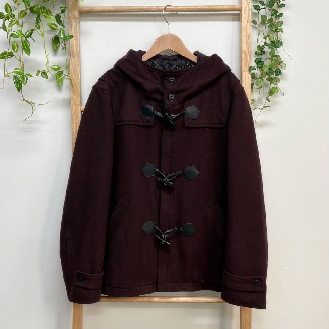 JPN/ 모리걸떡볶이코트 더블코트 브라운떡볶이코트 숏코트 크롭코트 상품이미지7