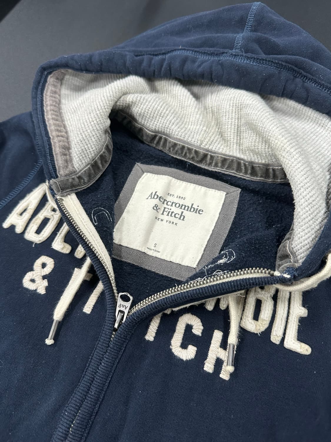 아베크롬비 슬림핏 투웨이 후드 집업 상품이미지4