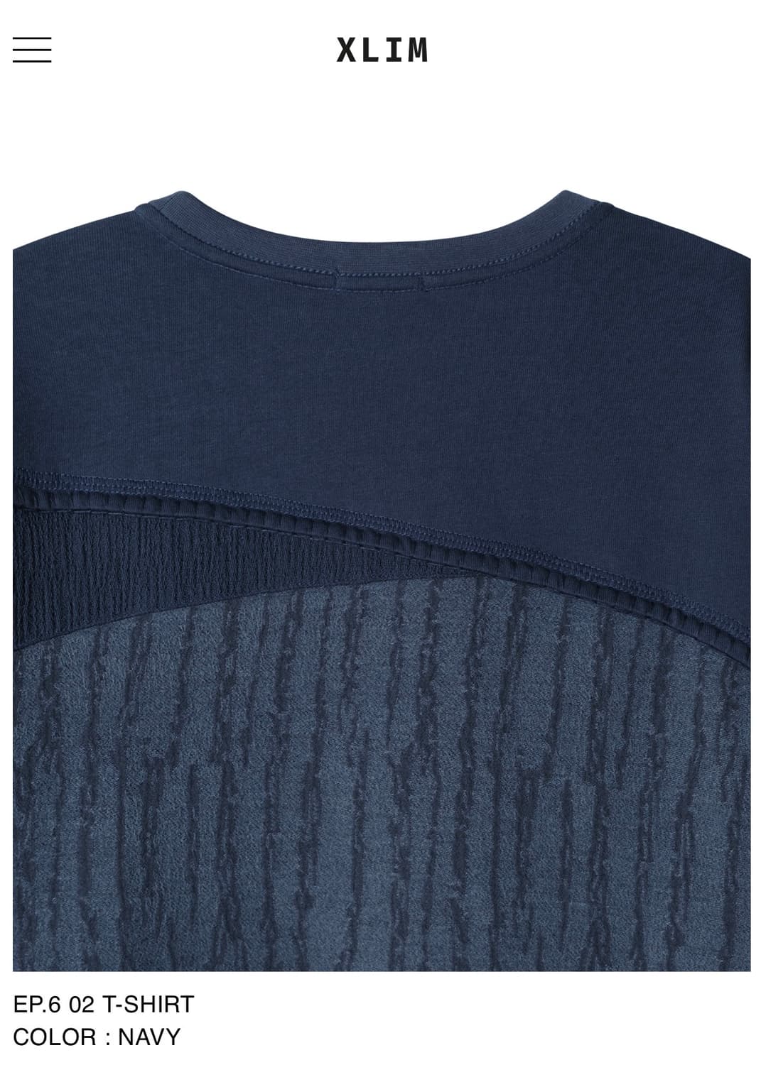 엑슬림 반팔 EP.6 02 T-SHIRT 상품이미지3