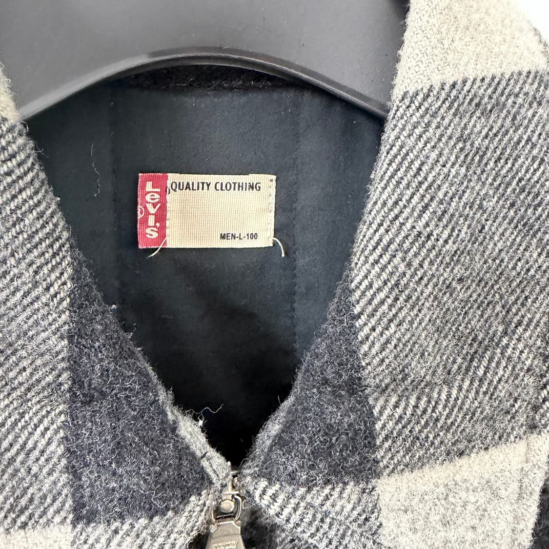 리바이스 울 체크 자켓 상품이미지7