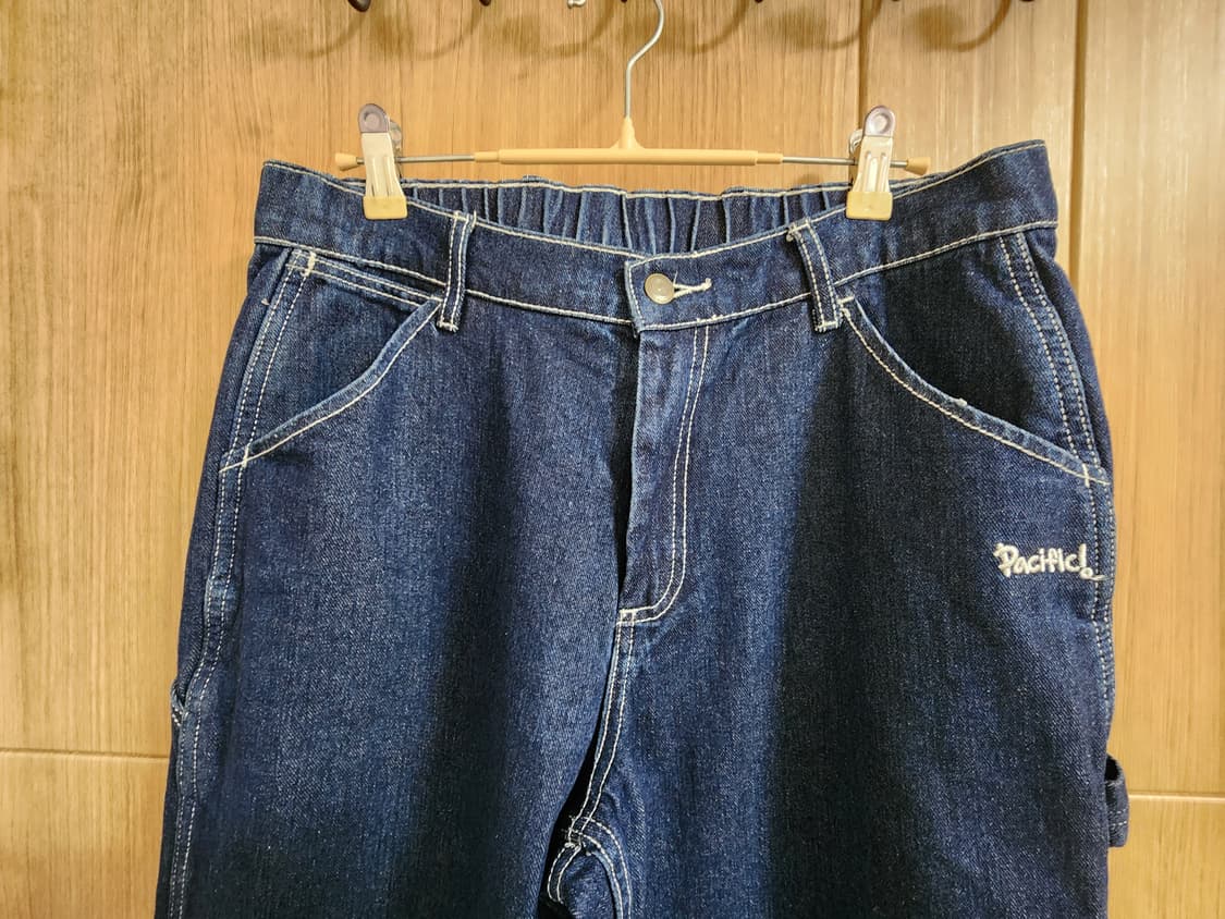 (M)오션퍼시픽 남녀공용 뒷밴딩 데님 팬츠 상품이미지2