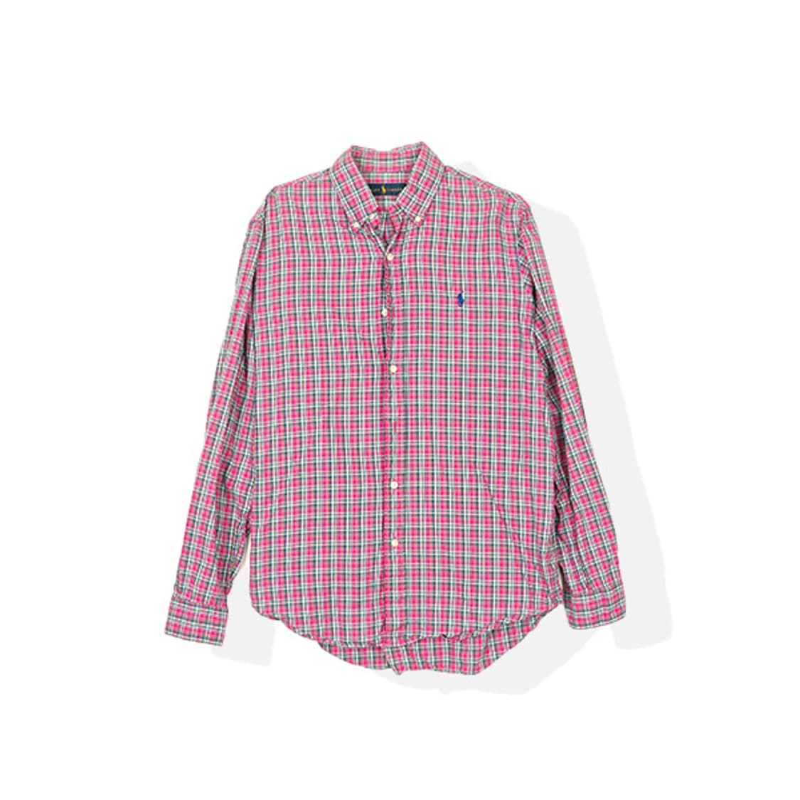 폴로랄프로렌 포니 플래드 체크 셔츠 (M) 상품이미지1