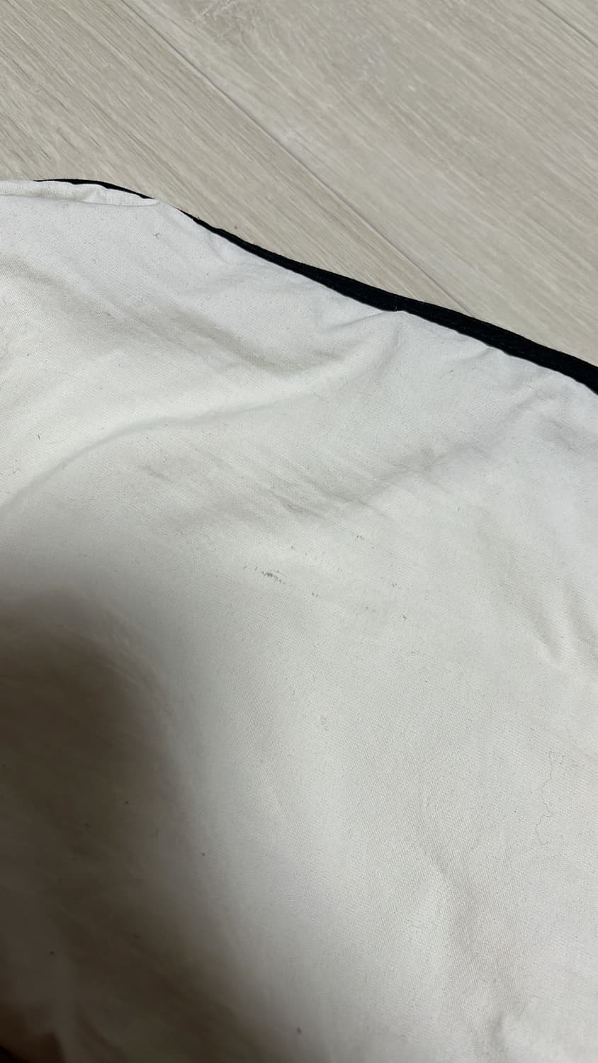 아디다스 화이트 빈티지 크롭 바람막이 상품이미지4