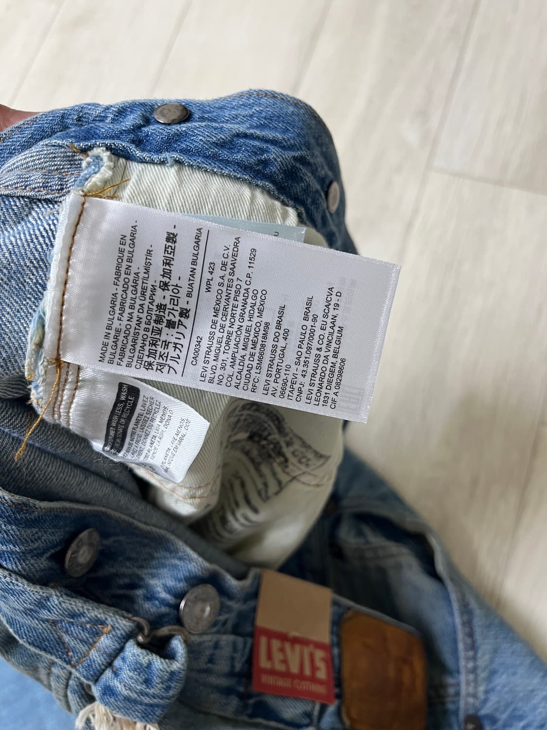 리바이스빈티지클로딩 LVC1890xx 501 Backstop 31 새제품 상품이미지7