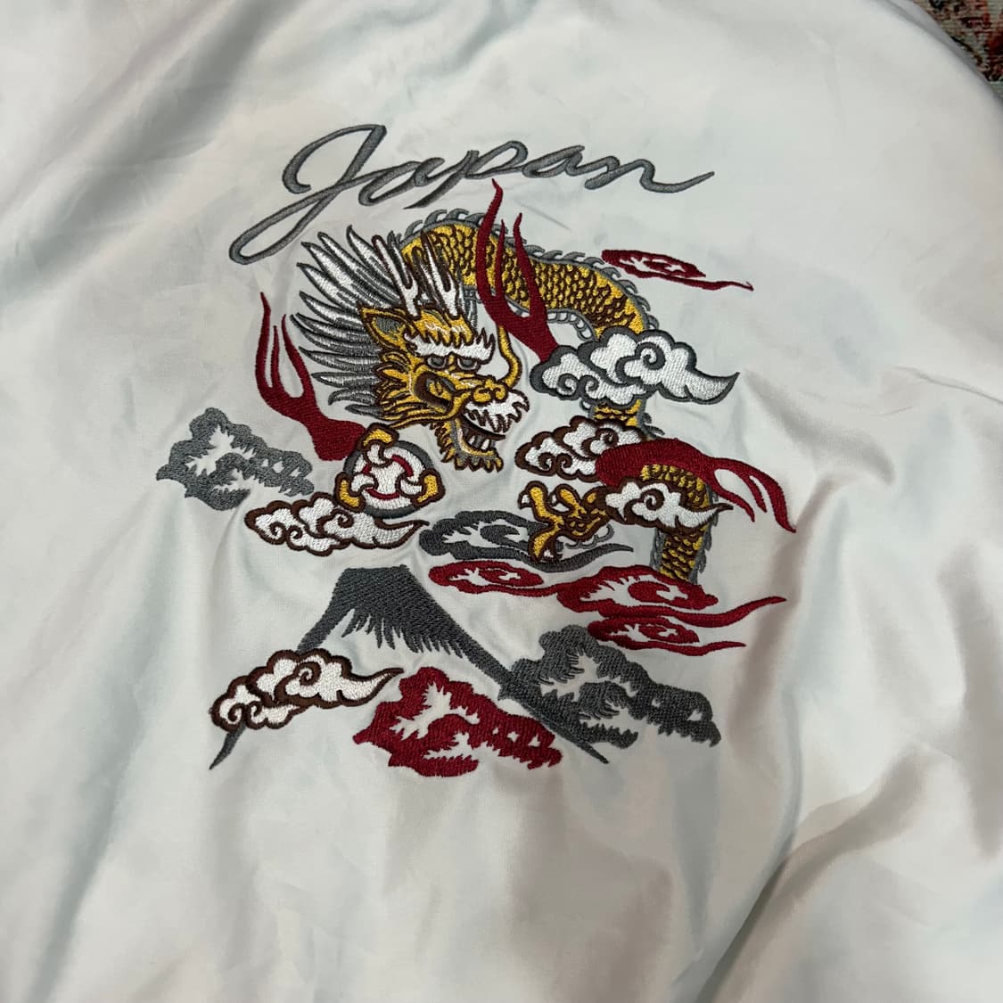 [XL] 용 자수 스카쟌 져지 자켓 상품이미지9