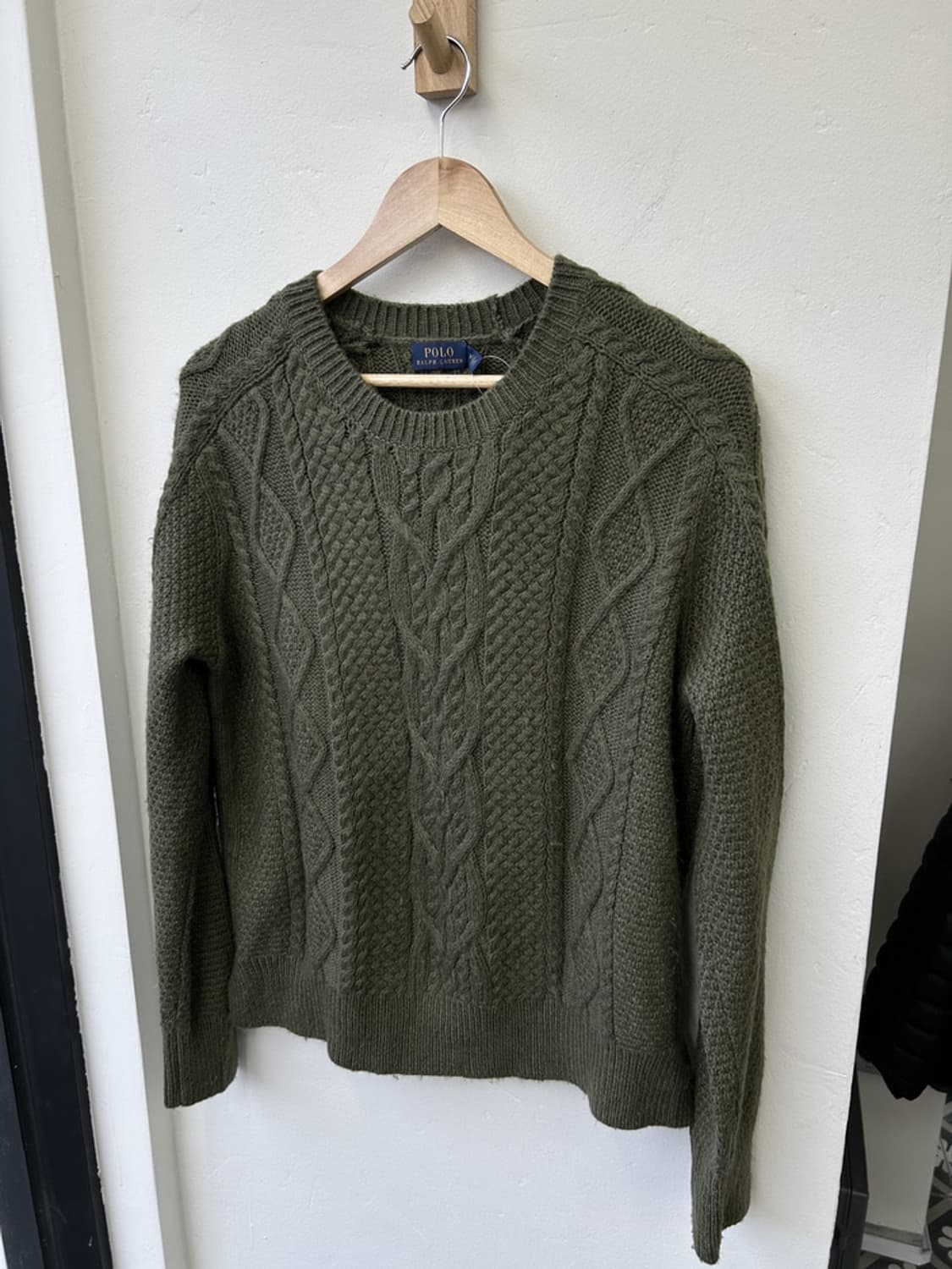 15679 - 폴로 랄프로렌 카키 케이블 니트 상품이미지2