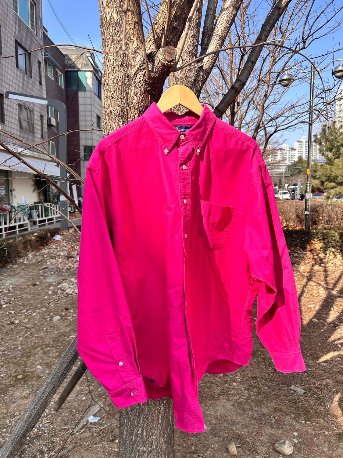 폴로 랄프로렌 빅 옥스포드 셔츠 상품이미지3