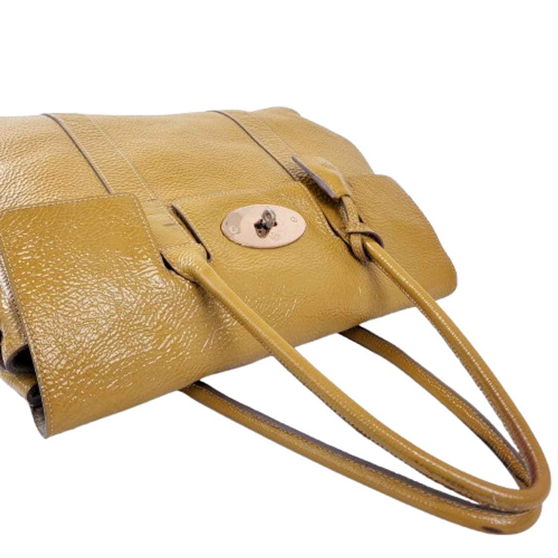 정품 멀버리 베이스워터 클래식 페이던트가죽 머스터드 상품이미지6