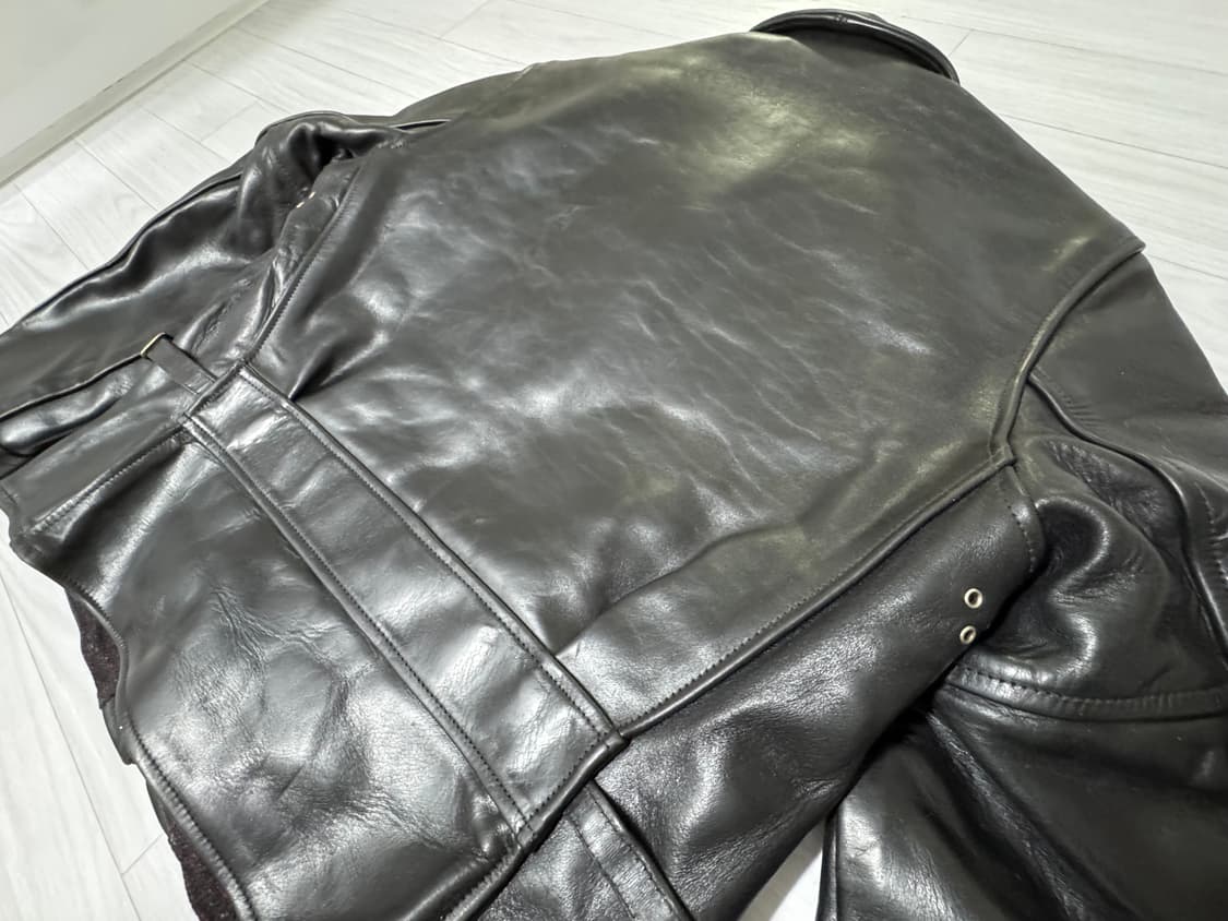 38)크롬악셀 에어로레더 1950 하프벨트 블랙 상품이미지9