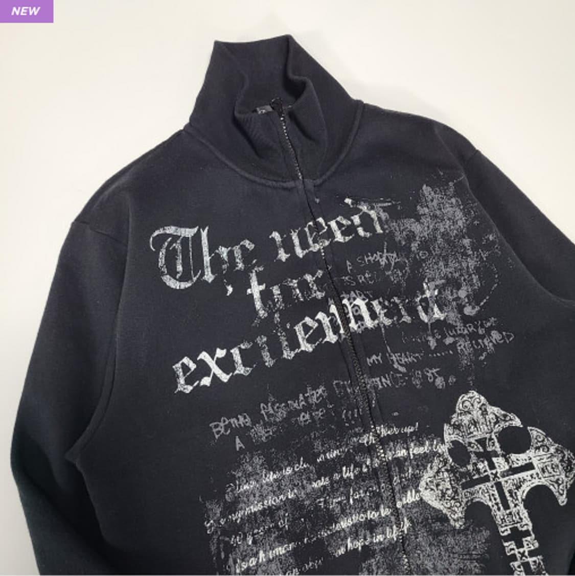 JPN 유니트 패턴 집업 자켓 M (hp1521) 상품이미지2