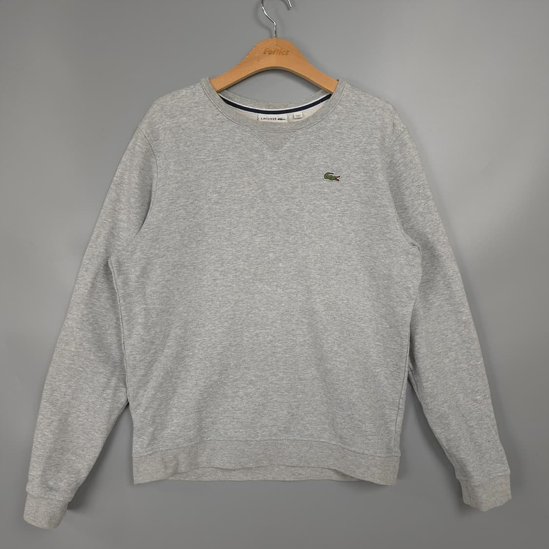 남성용 라코스테 Lacoste 로고 맨투맨 M 상품이미지1