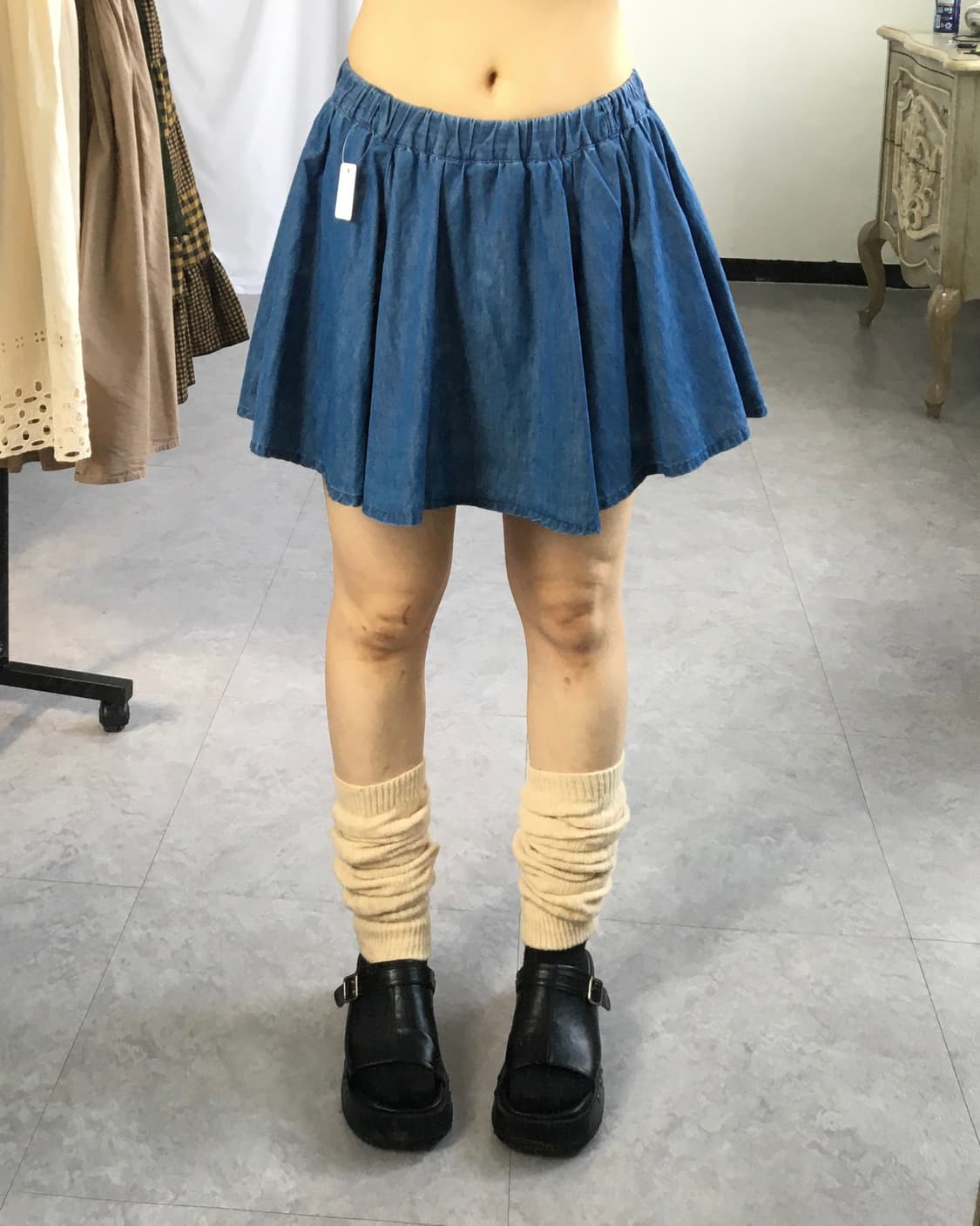 Short layered mini skirt 상품이미지4