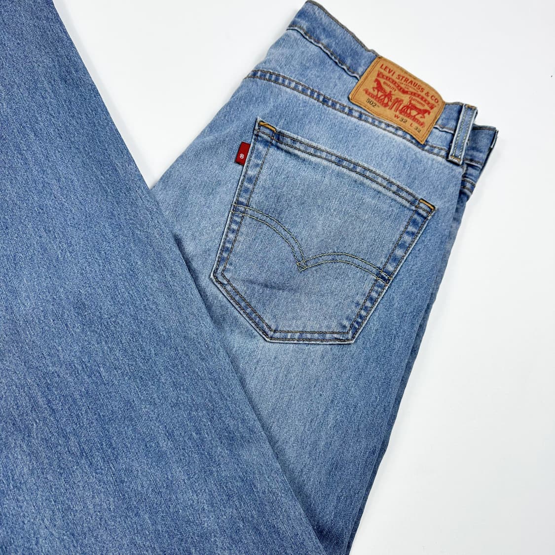 리바이스 502 오리지널 연청 데님 팬츠 (32인치) 상품이미지1