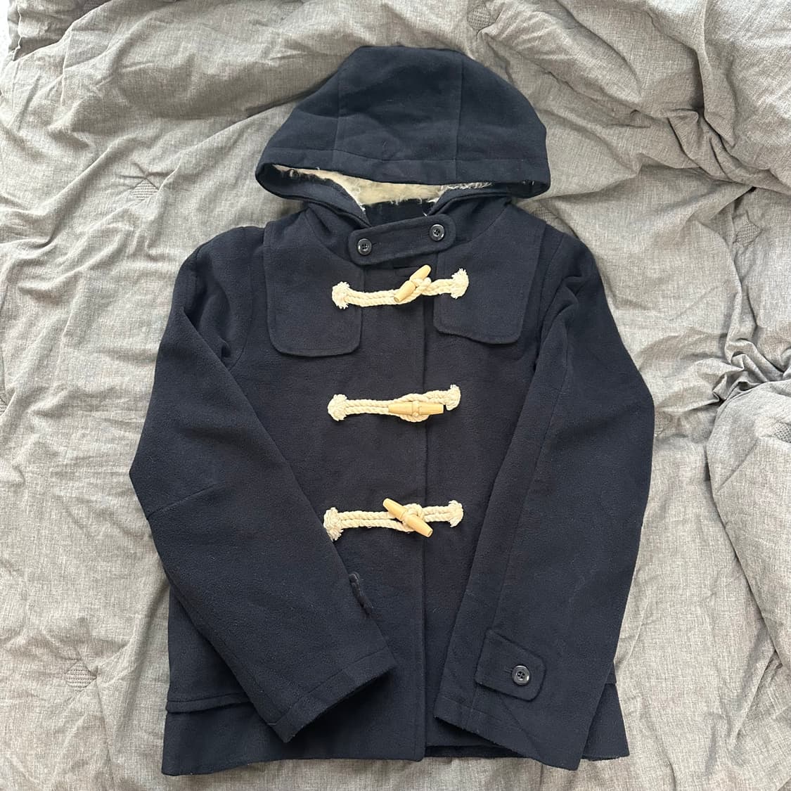 빈티지 도쿄 퍼 더플코트 떡볶이 코트 퍼 자켓 아베크롬비 상품이미지2