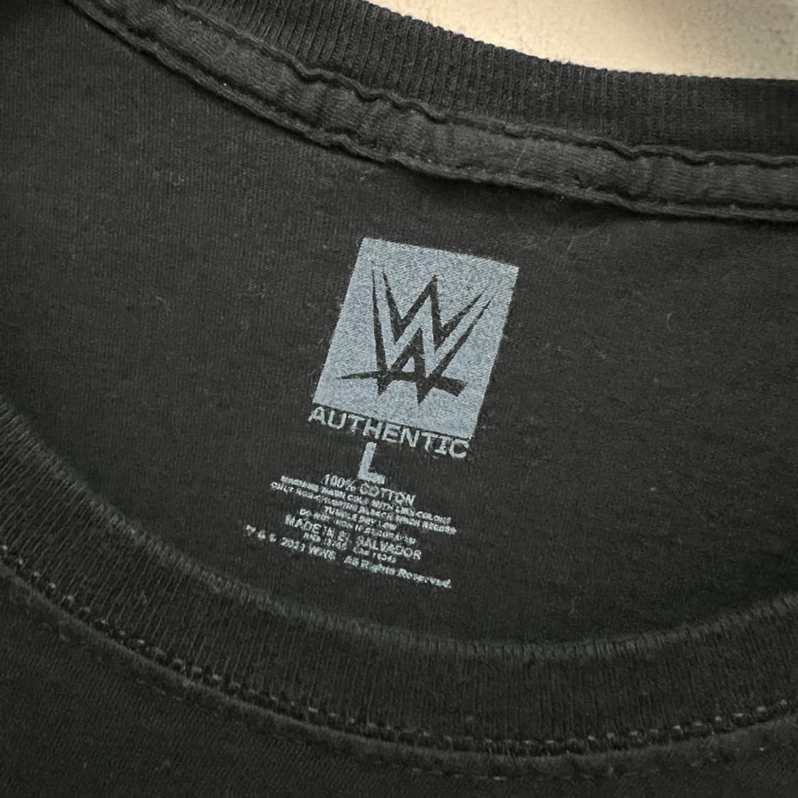 90s WWE 어센틱 스톤 콜드 스티브 오스틴 반팔티 L 상품이미지5