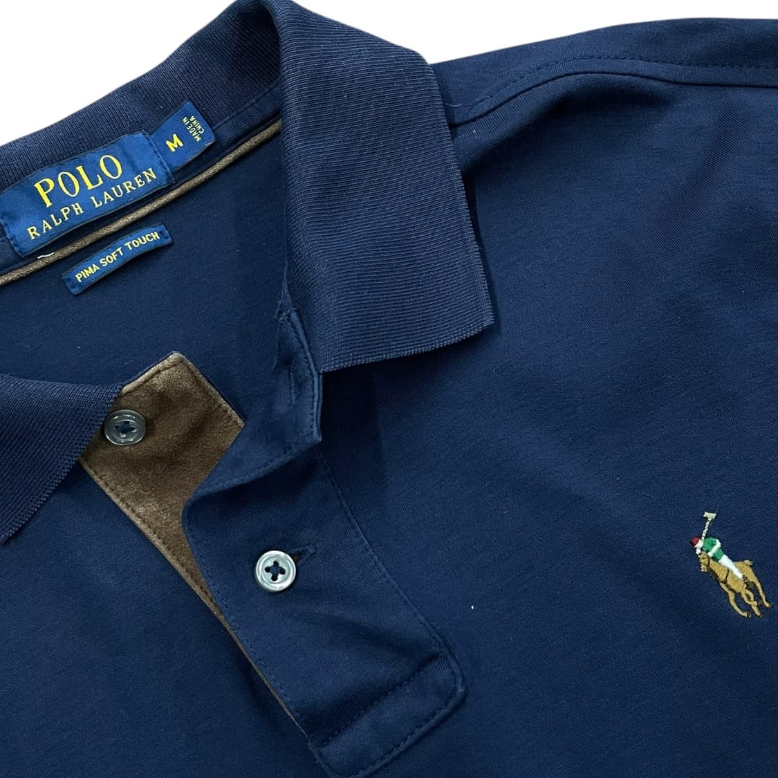 폴로 랄프로렌 피마 소프트 터치 긴팔 카라티셔츠 상품이미지4