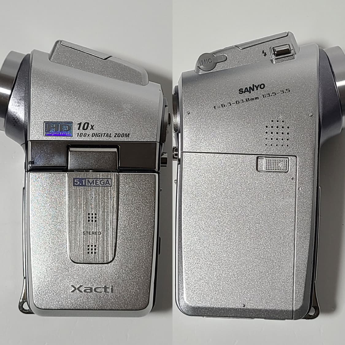 산요 작티 DMX-HD1A 빈티지 캠코더 디카 풀박스 상품이미지3