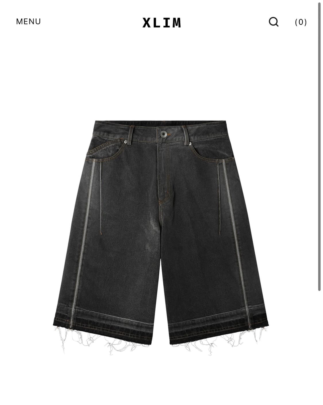 [구매] 엑슬림 ep.5 시놉시스 01 쇼츠 그레이 상품이미지1