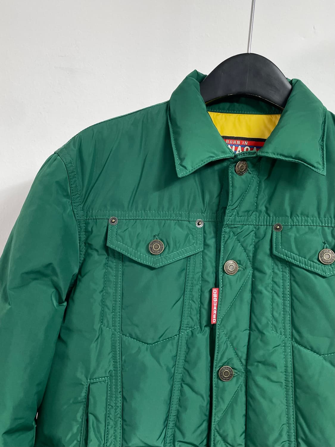 디스퀘어드2 크롭 셔츠 다운패딩 (on.395) 상품이미지2