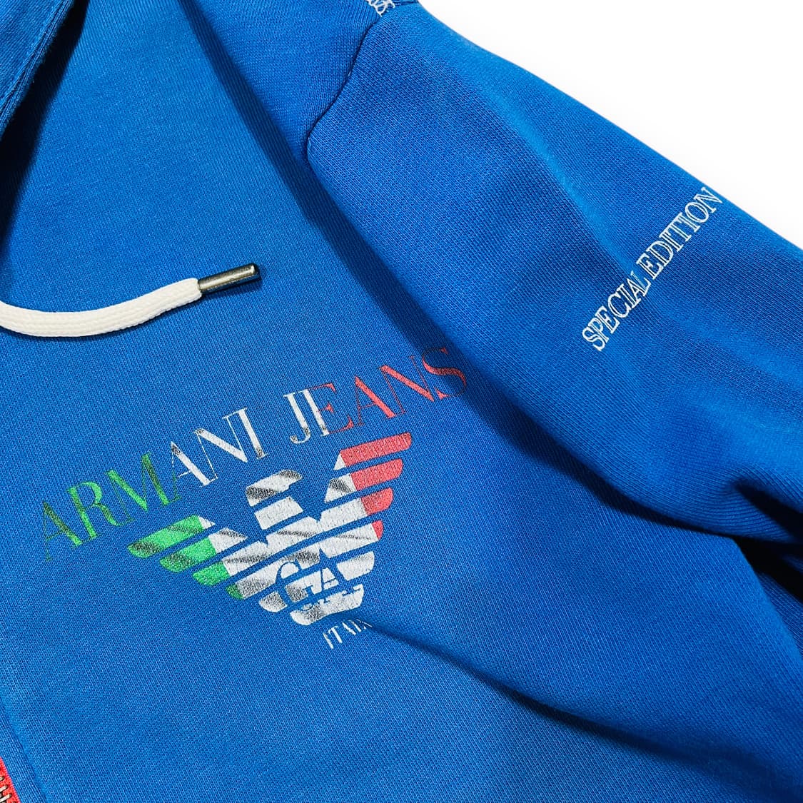 아르마니 진스 스페셜 에디션 이태리 투웨이 후디 집업 상품이미지5