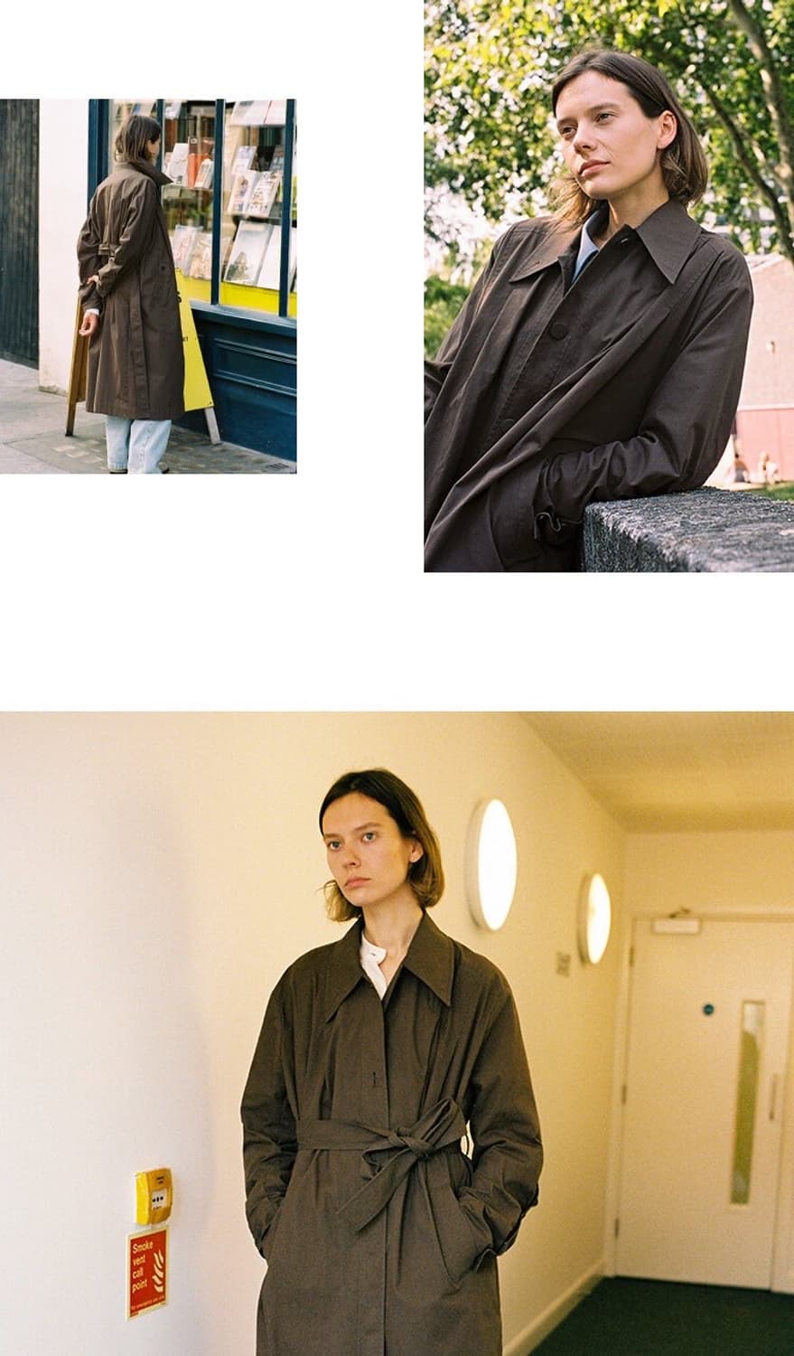 프론트로우 x 로우클래식 트렌치코트 상품이미지2