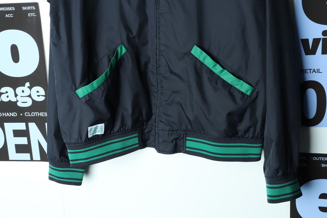 (2XL) 후부 집업 바람막이 점퍼자켓 90s 년대 바시티-H31270 상품이미지4