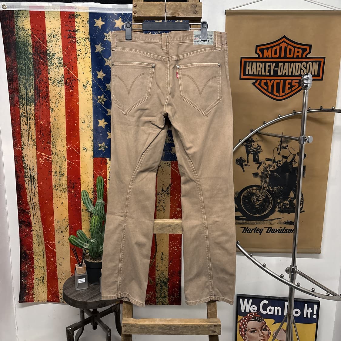 00s 리바이스 엔지니어드 3D커브드 데님팬츠 진베이지 N757 상품이미지2