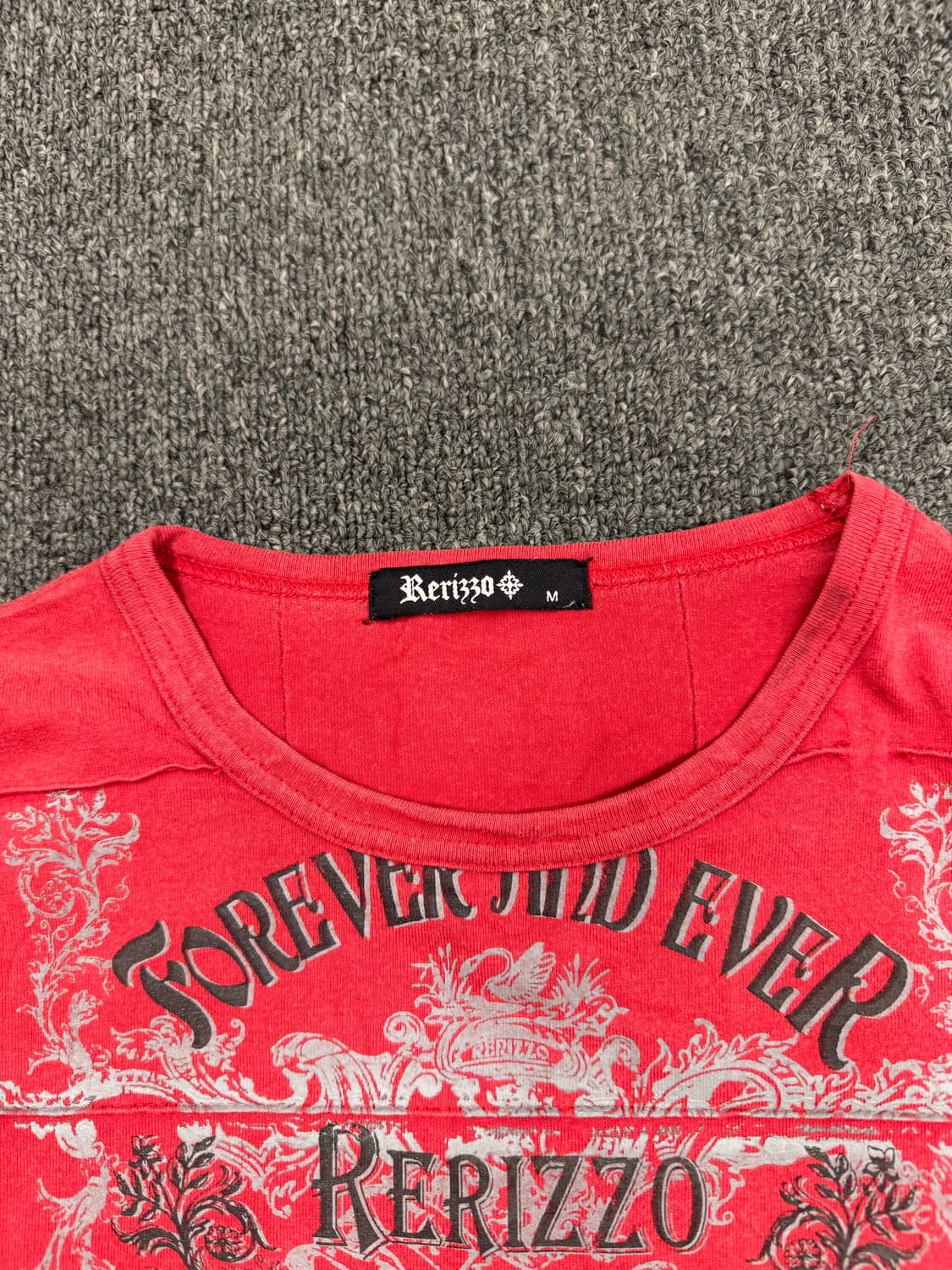 M)Rerizzo 빈티지 프린팅 롱슬리브 상품이미지3