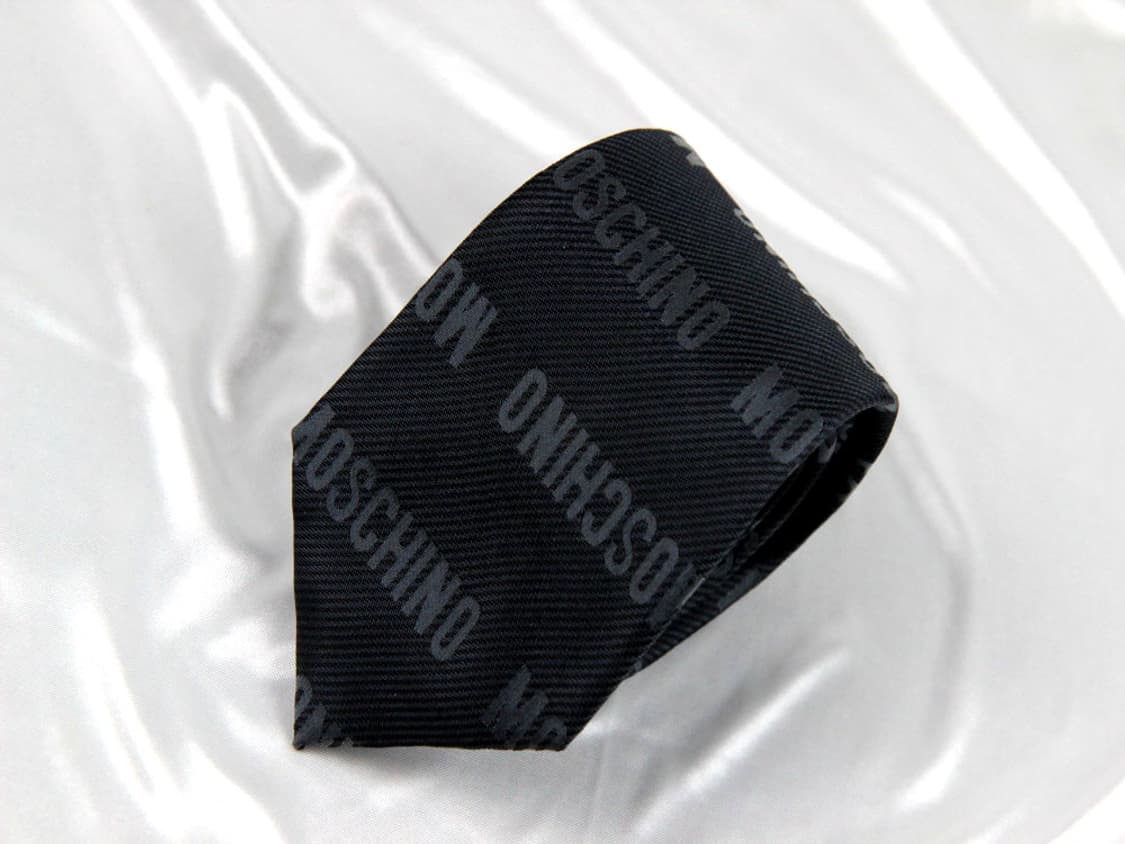 모스키노 8.3cm 미사용 신형 남자 명품 넥타이 상품이미지1
