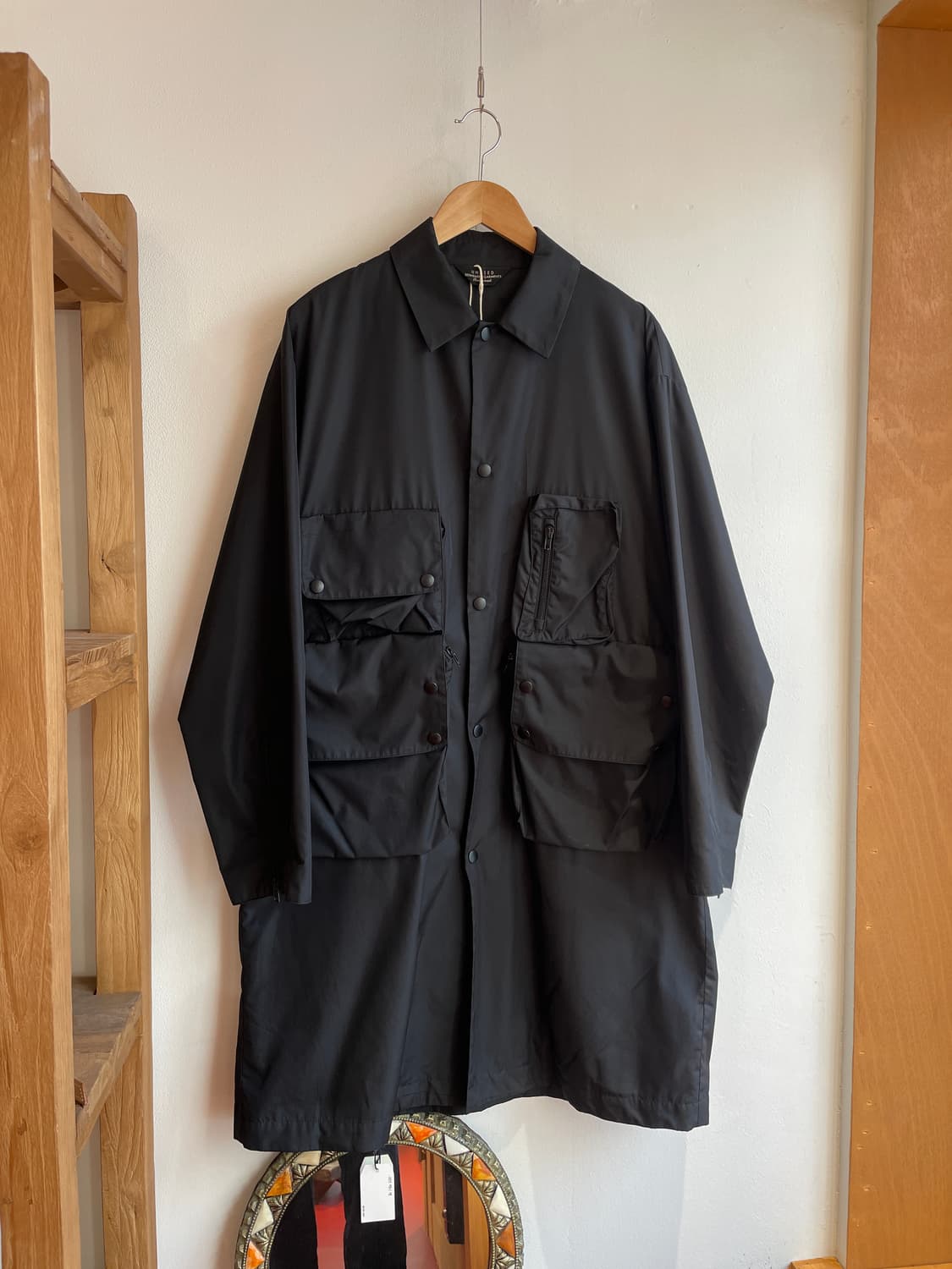 언유즈드 유틸리티 포켓 롱 셔츠 자켓 (1) 상품이미지1