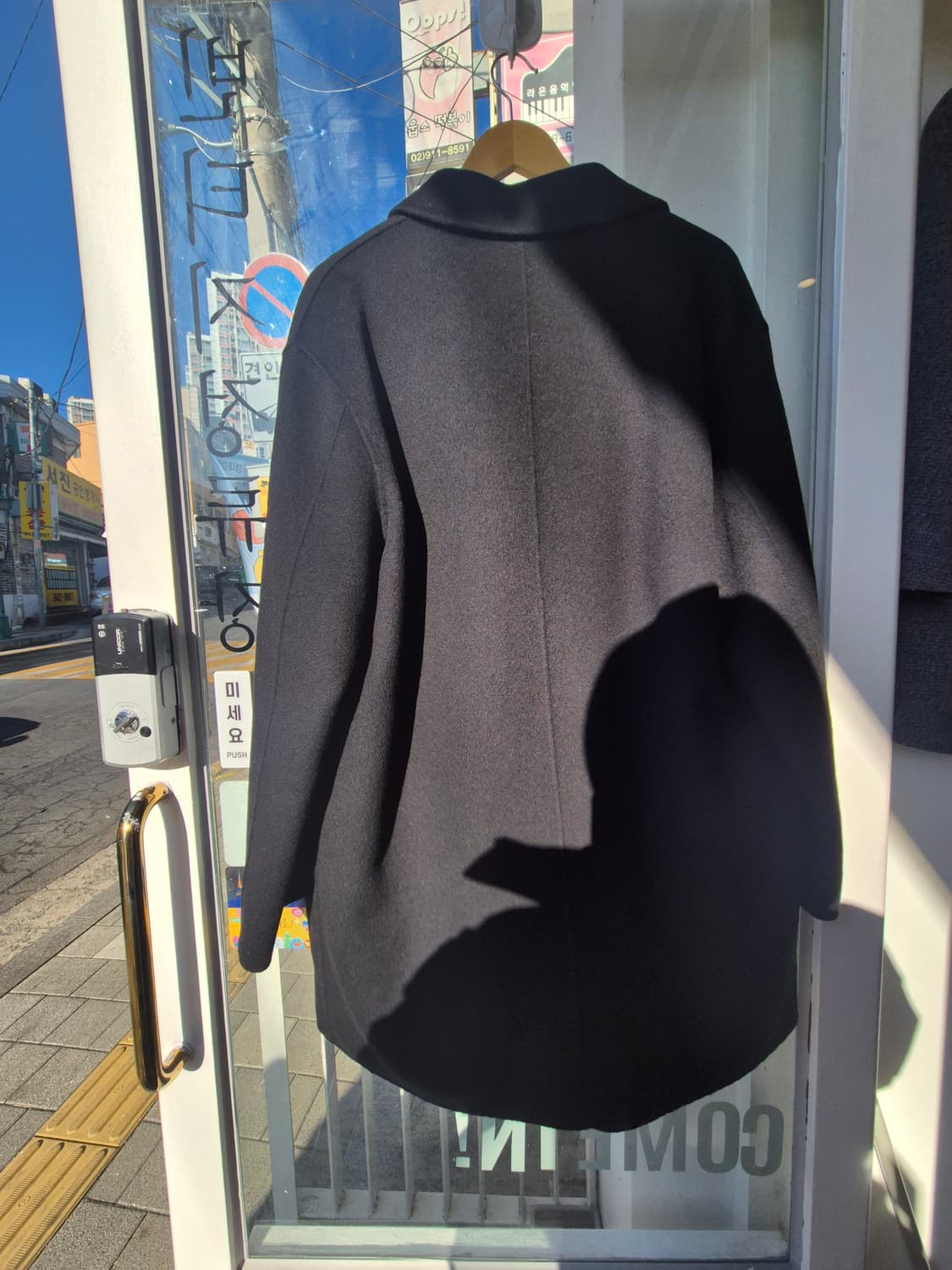 Rogatis Escadrille 블랙 울 코트 105사이즈 상품이미지4