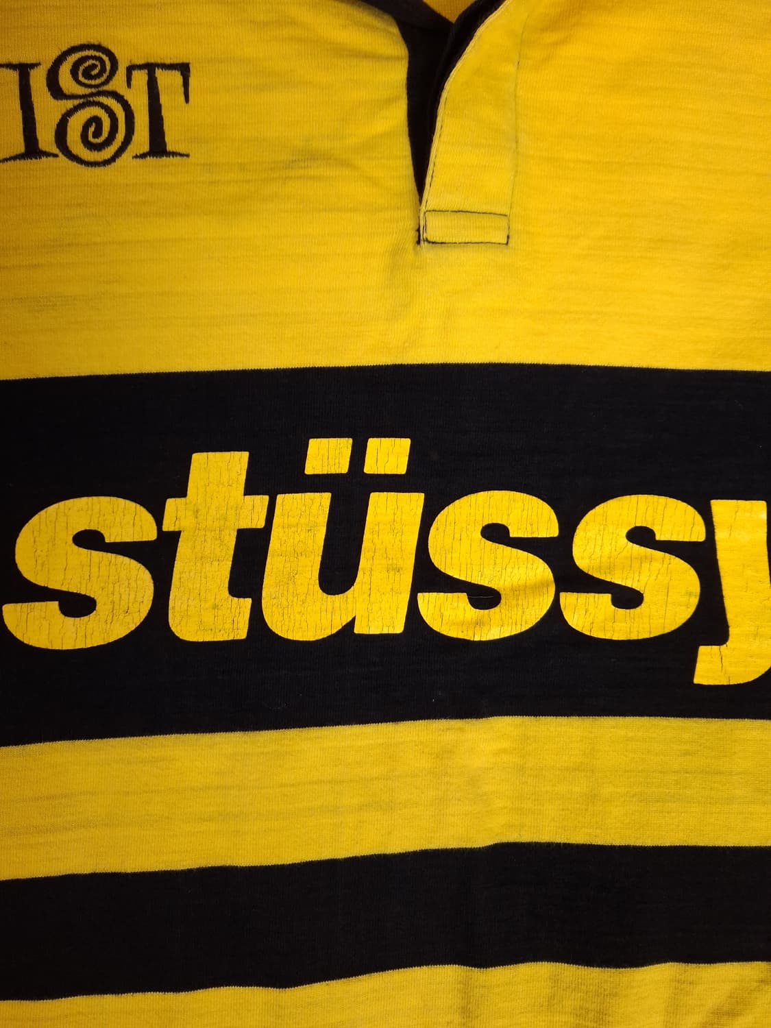 오리지날 스투시 스트라이프 럭비 셔츠 상품이미지3