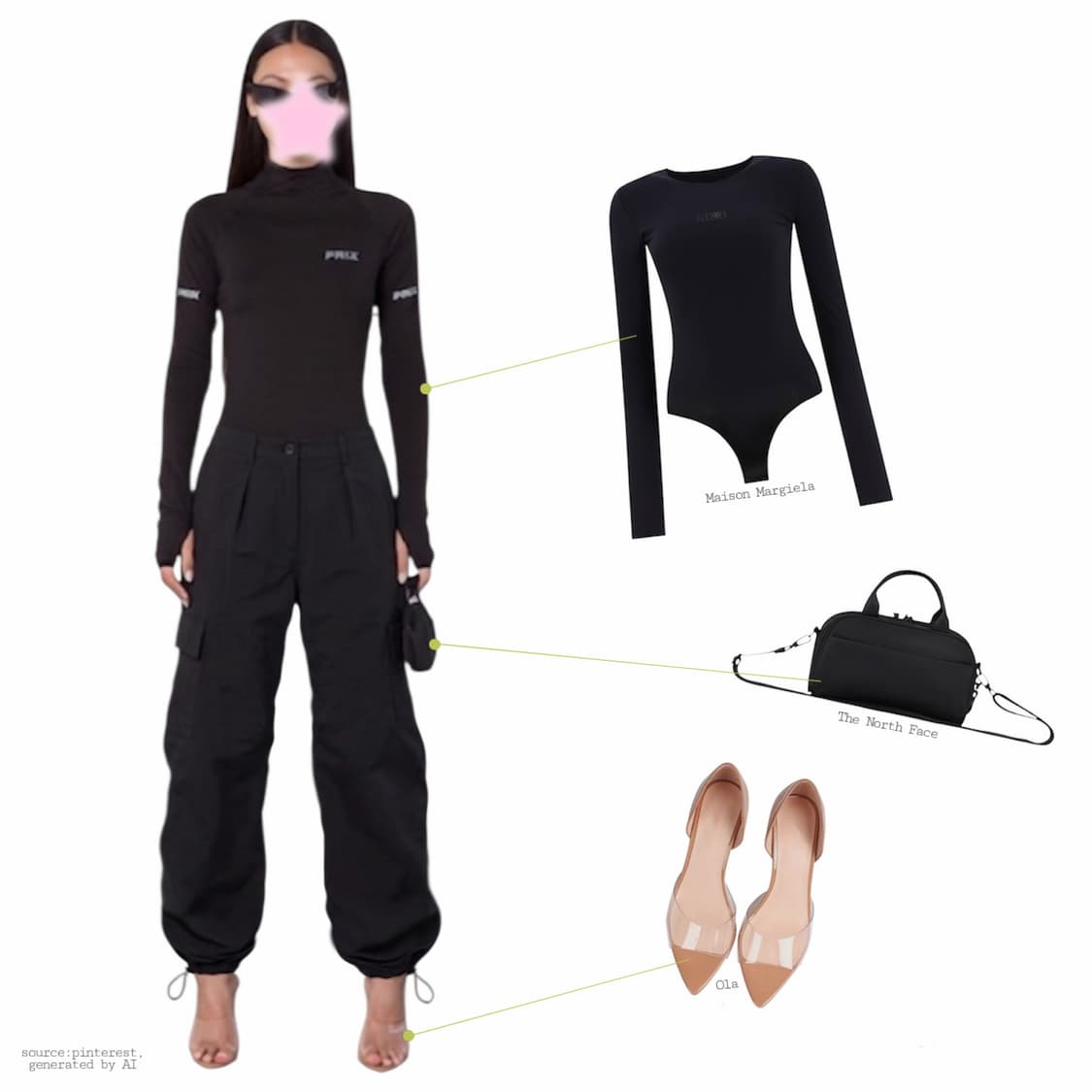 INSILENCE 코듀라 나일론 카고 팬츠 상품이미지2