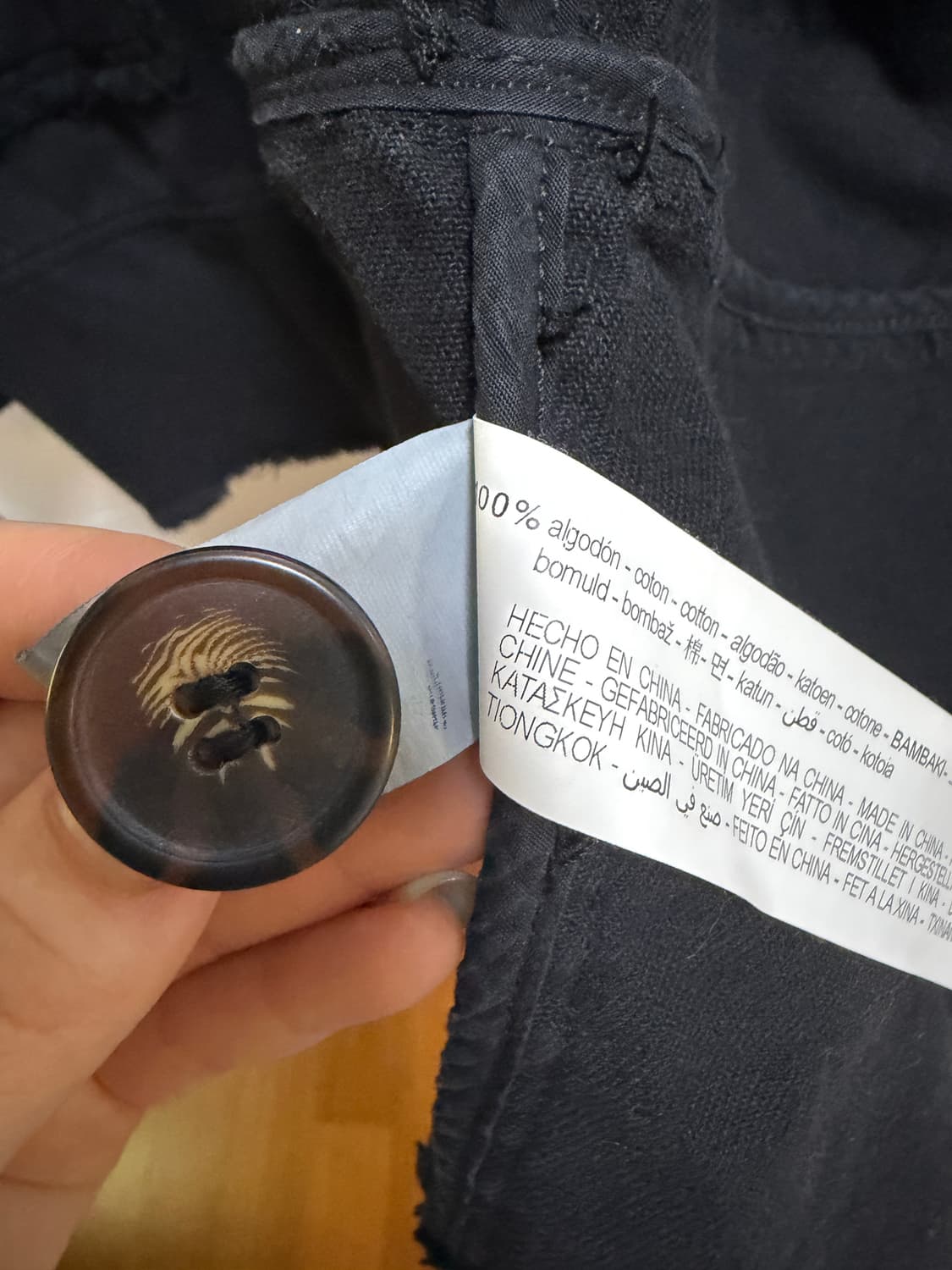 자라 코튼자켓 상품이미지4