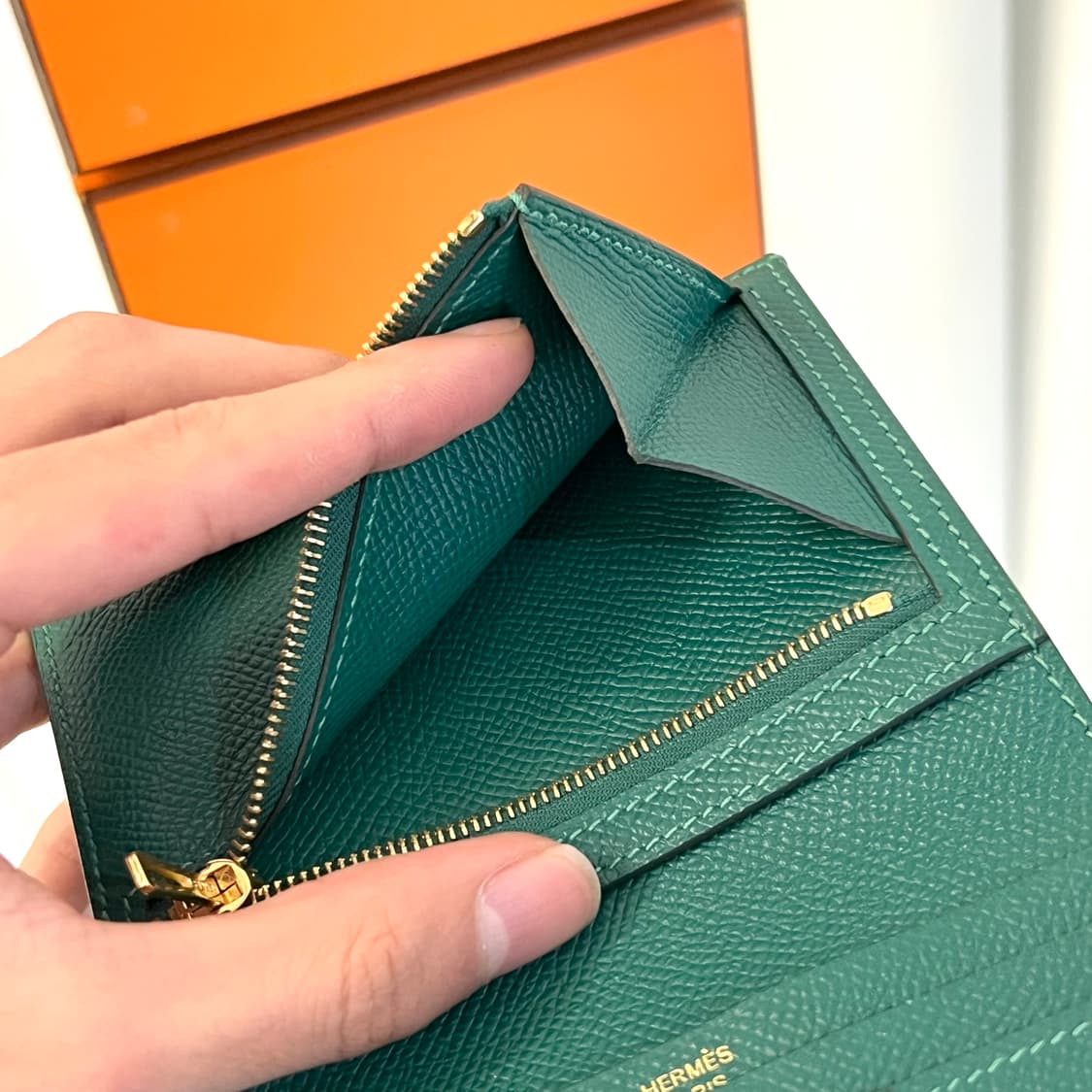 [정품] 에르메스 앱송 베안 반지갑 상품이미지7