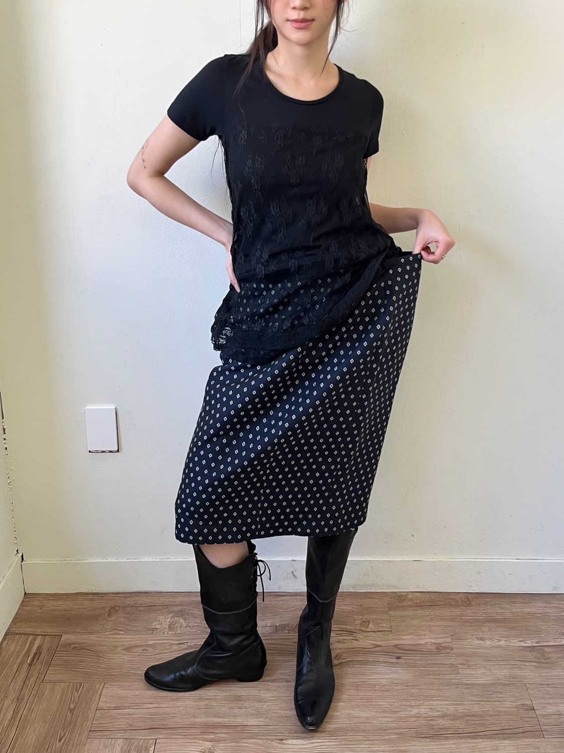 CHANEL 지오메크릭 스커트 상품이미지4