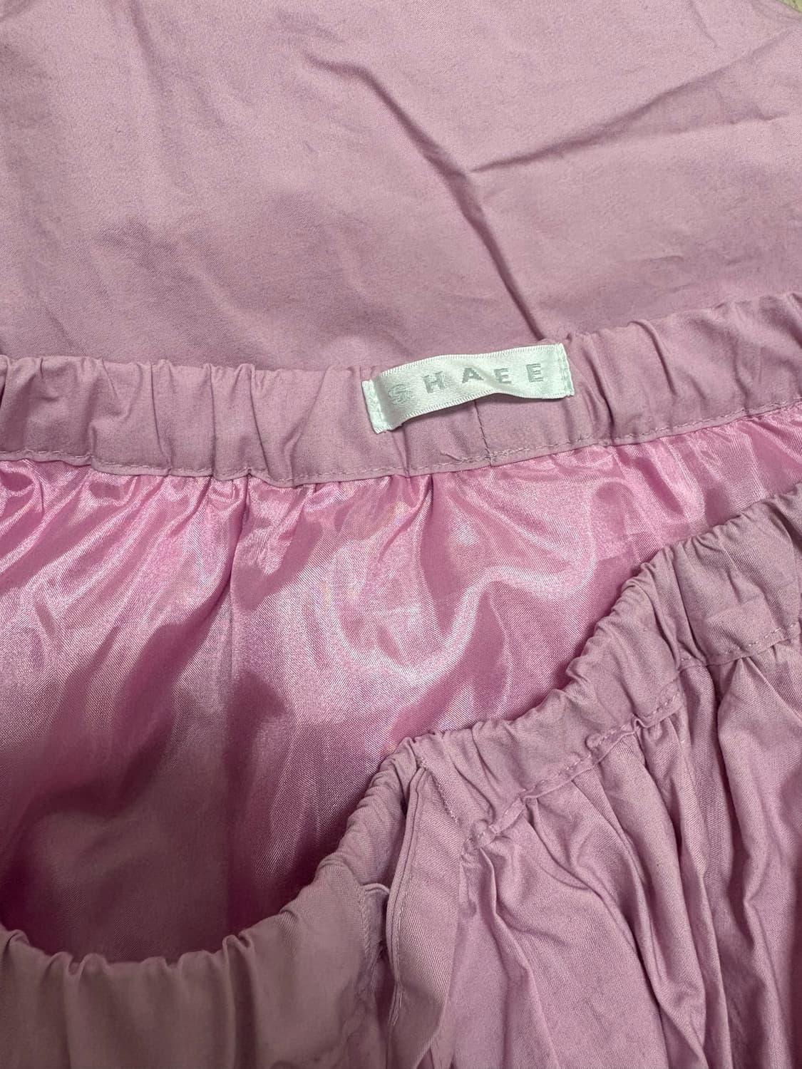 아모르샤이 벌룬 스커트 핑크 상품이미지3