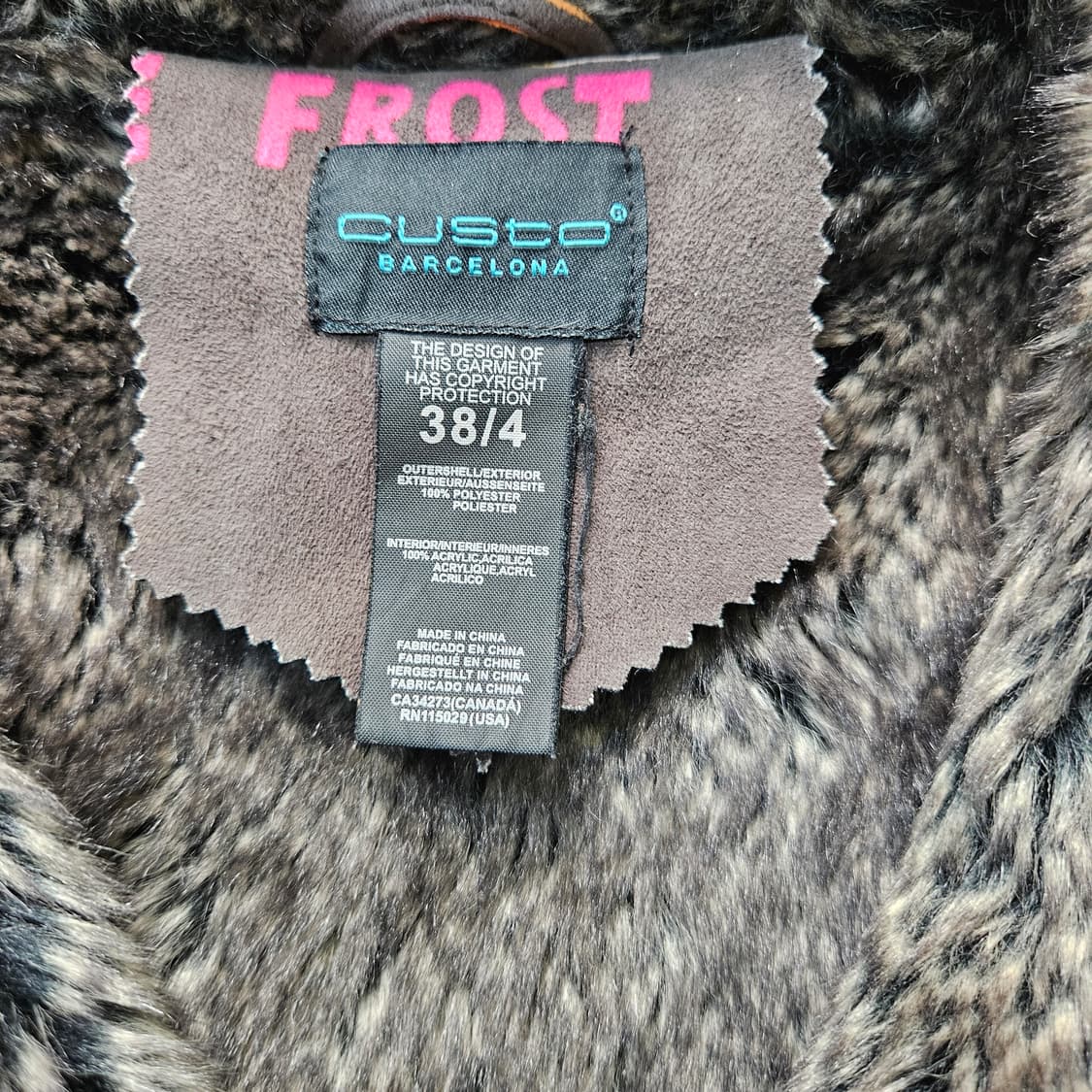 38/4 쿠스토 바르셀로나 후드 롱 자켓 0319Y 상품이미지3